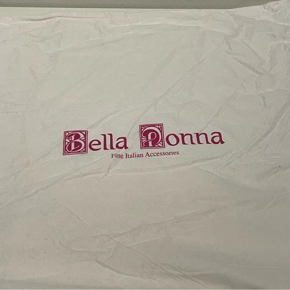 Bella Donna Italian crafted leather handbag with fringe. In Barbie pink. - Picture 11 of 12